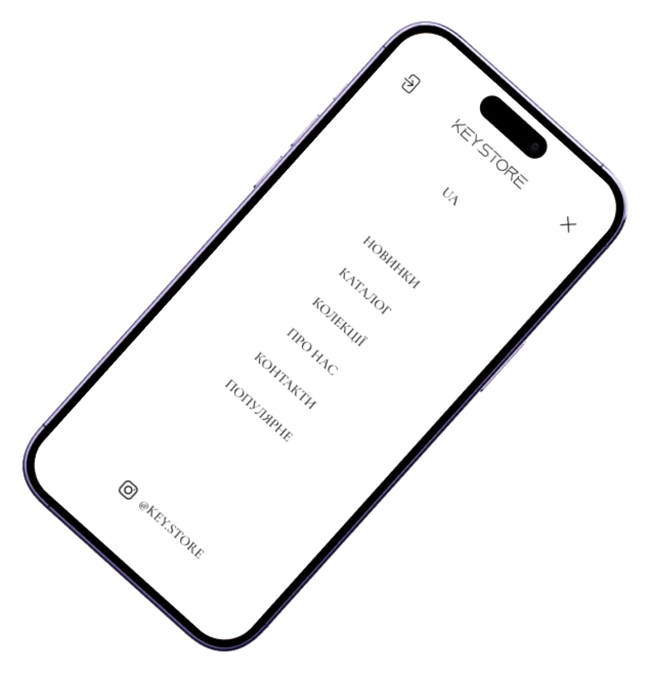 Адаптив. Український бренд одягу KEY.STORE